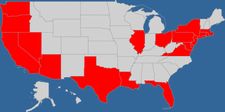 Visited State Map