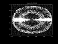velocity vectors from radio galaxy
simulation thumbnail run1 file 070